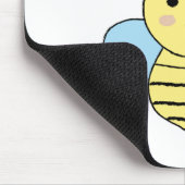 Niedliche Bienenglücklichkeit Mousepad (Ecke)