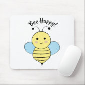Niedliche Bienenglücklichkeit Mousepad (Mit Mouse)