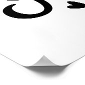 niedliche Bienenliebhaber arbeiten hart an der Kun Poster (Ecke)