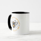 niedliche Bienenliebhaber inspirieren zu einem Mon Tasse (Vorderseite Links)