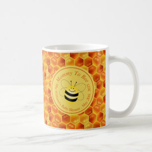 Niedliche Bienenschaum-Dusche Kaffeetasse