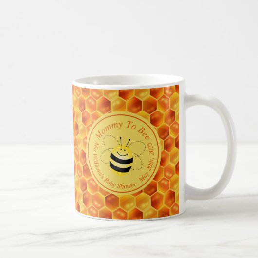 Niedliche Bienenschaum-Dusche Kaffeetasse (Rechts)