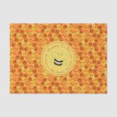 Niedliche Bienenschaum-Dusche Seidenpapier (Vorderseite)