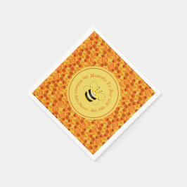 Niedliche Bienenschaum-Dusche Serviette