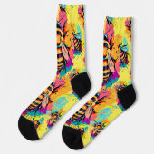 Niedliche Bienensocken - Honey Bees Socks Socken (Linkes Detail)