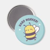 Niedliche Bienenstockdoodle Magnet (Vorderseite/Rückseite)