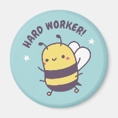 Niedliche Bienenstockdoodle Magnet (Vorne)