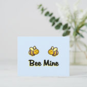 Niedliche Bienenstöcke in Retroform Postkarte (Stehend Vorderseite)