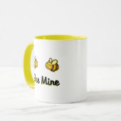 Niedliche Bienenstöcke in Retroform Tasse (Vorderseite Links)