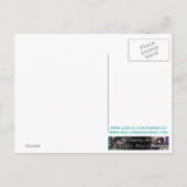 Niedliche Big-Eye-Gotik-Fee und Drachenkunst Postkarte (Rückseite)