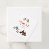 Niedliche Bikes zum Geburtstag Geschenkanhänger (Beispiel)