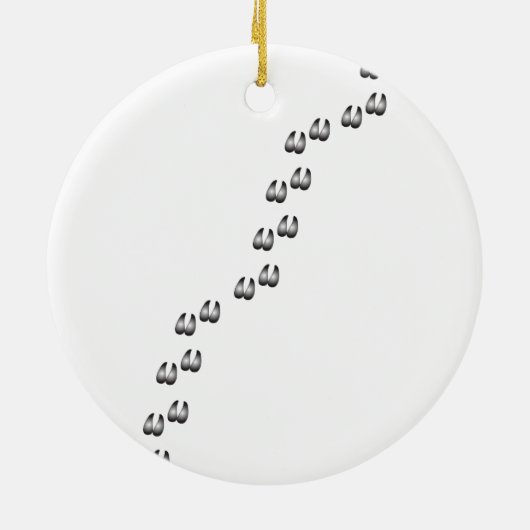 Niedliche Billy Goat mit Bowtie Ornament (Hinten)