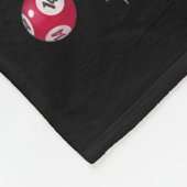 Niedliche Bingo-Neuheit für Männer Bingo Lover Bin Fleecedecke (Ecke)