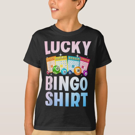 Niedliche Bingokunst für Männer SpielerBin T-Shirt (Vorderseite)