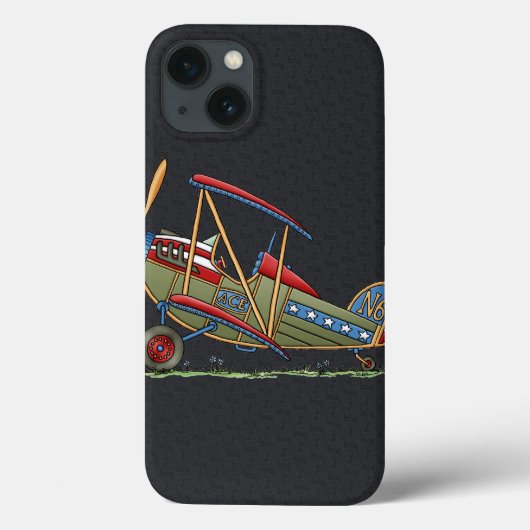 Niedliche Biplane Case-Mate iPhone Hülle (Rückseite)