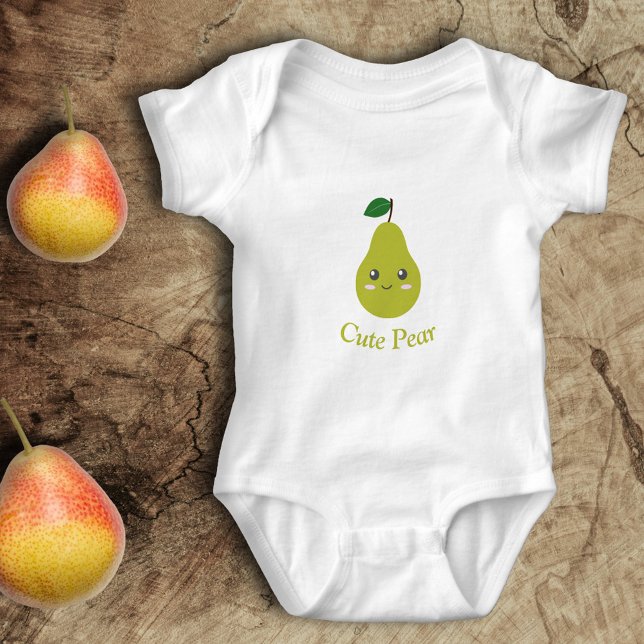 Niedliche Birne Baby Strampler (Cute Pear Baby Bodysuit)