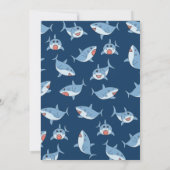 Niedliche Birthday Party Einladung (Rückseite)