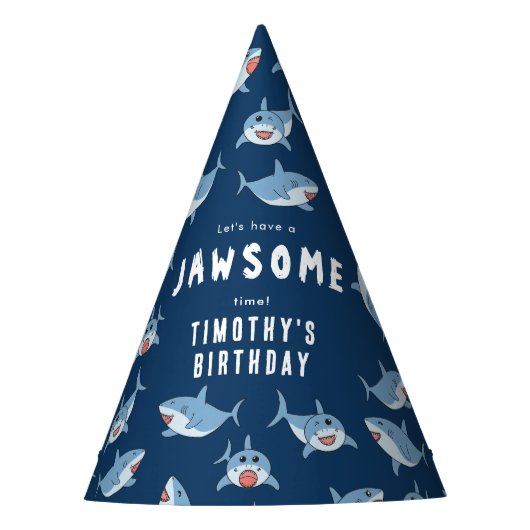 Niedliche Birthday Party Partyhütchen (Vorderseite)