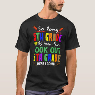 Niedliche bis lange 5. Klasse Ausblick 6. Klasse h T-Shirt