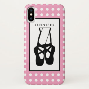 Niedliche Black Ballet Slippers und Pointe Case-Mate iPhone Hülle