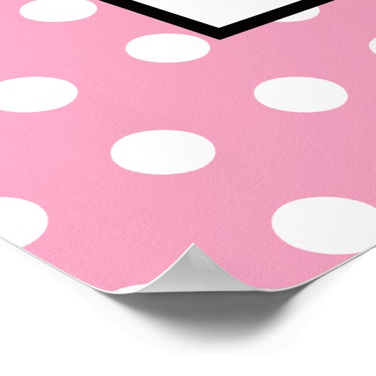 Niedliche Black Ballet Slippers und Pointe Poster (Ecke)