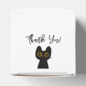 Niedliche Black Cat and Book Baby Dusche Geschenkschachtel (Oben)