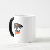 ✨ Niedliche Black Cat Tasse - Herbstfall ✨ (Vorderseite Links)