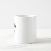 ✨ Niedliche Black Cat Tasse - Herbstfall ✨ (Mittel)