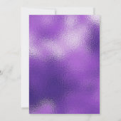 Niedliche Black Cats Halloween Geburtstagsparty Einladung (Rückseite)