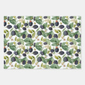 Niedliche BlackBerry Geschenkpapier Set (Vorderseite 2)