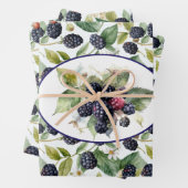 Niedliche BlackBerry Geschenkpapier Set (Beispiel)