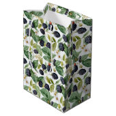 Niedliche BlackBerry Mittlere Geschenktüte (Rückseite Schrägansicht)