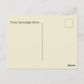 Niedliche BlackBerry-Pieper-Nachricht Postkarte (Rückseite)