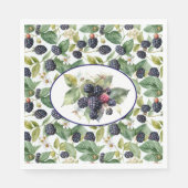 Niedliche BlackBerry Serviette (Vorderseite)