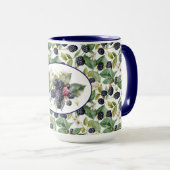 Niedliche BlackBerry Tasse (VorderseiteRechts)