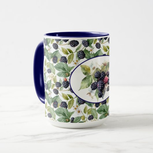 Niedliche BlackBerry Tasse (Vorderseite Links)