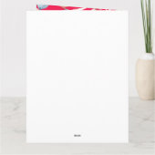 Niedliche Blank Geburtstagskarte Karte (Rückseite)