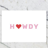 Niedliche Blankekarte Karte