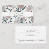 Niedliche Bläschen Visitenkarte (Vorne/Hinten)