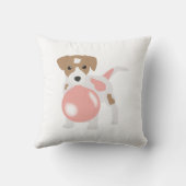 Niedliche Blase Gum Dog Welpe blasen Blase Kissen (Rückseite)