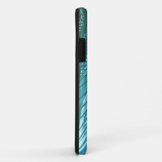 Niedliche Blätter aus weißem Cockatoo Case-Mate iPhone Hülle (Hinten/Rechts)