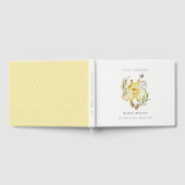 Niedliche Blattkleidung Babydusche Gästebuch (Voll)