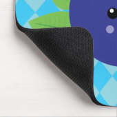 Niedliche Blaubeere Mousepad (Ecke)