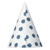 Niedliche Blaubeere Partyhütchen (Rückseite)