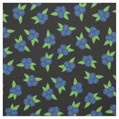 Niedliche Blaubeeren Früchte Kinder Stoff (Muster)