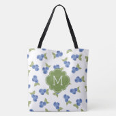 Niedliche Blaubeeren-Muster Tasche (Rückseite)