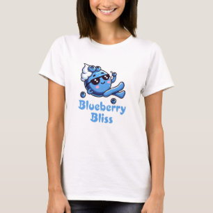 Niedliche Blaubeeren: Spaß und Kunst T-Shirt