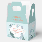 Niedliche blaue Boys unter dem Meereswasser Farbe  Geschenkschachtel (Geöffnet)