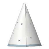 Niedliche blaue Fliege über Teddy Animal Flugzeug Partyhütchen (Rückseite)