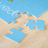 Niedliche blaue Katze Puzzle (Seite)